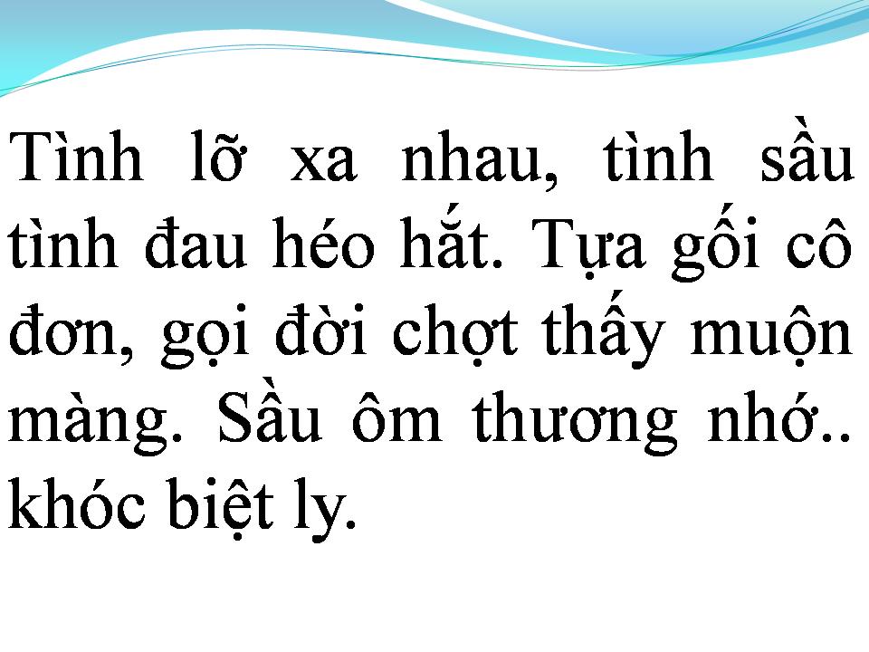 Lời bài hát GÁNH TƯƠNG TƯ