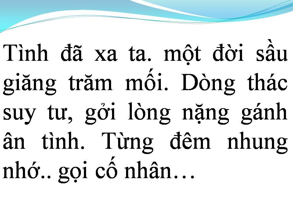Lời bài hát GÁNH TƯƠNG TƯ