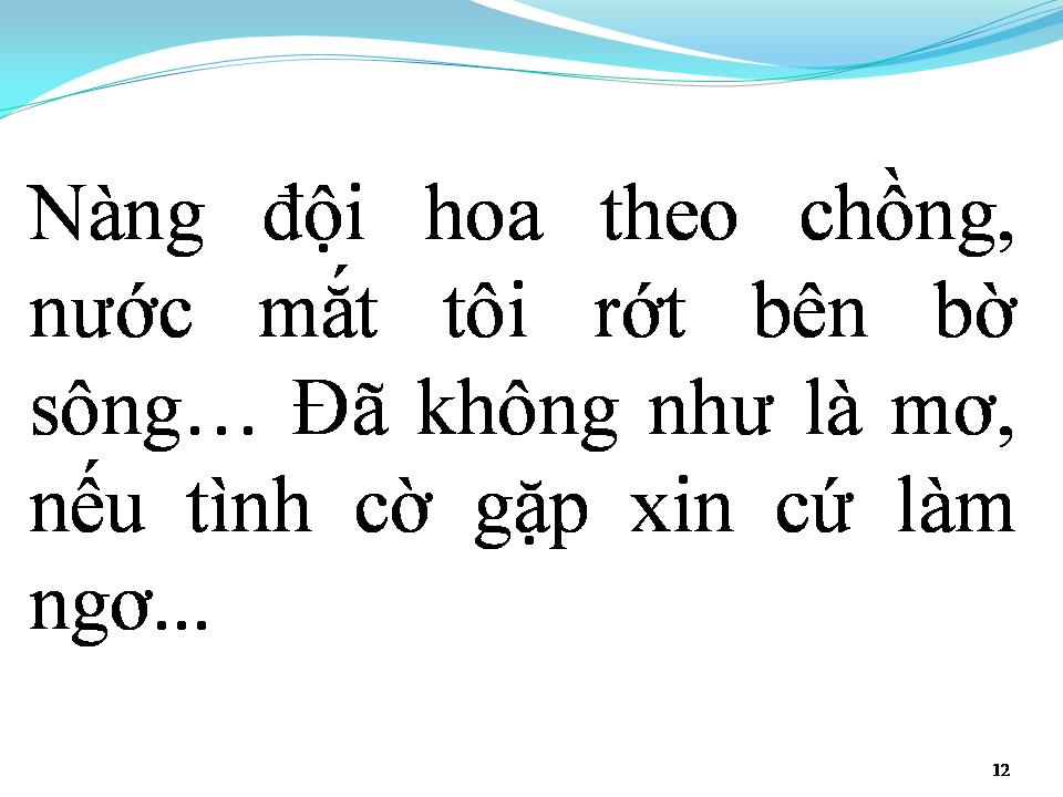 Lời bài hát GẶP NHAU LÀM NGƠ