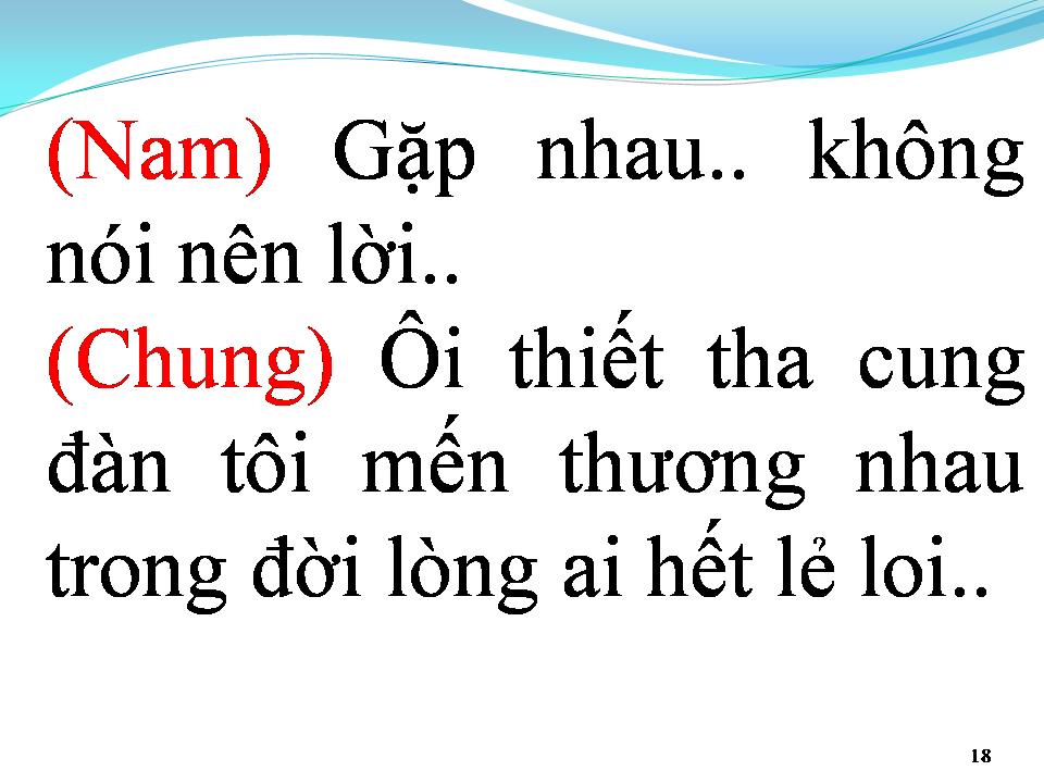 Lời bài hát GẶP NHAU
