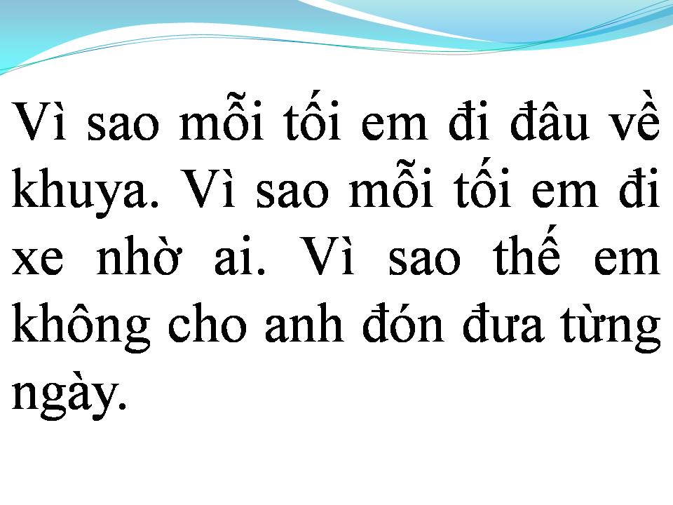 Lời bài hát GHEN CHỈ VÌ YÊU