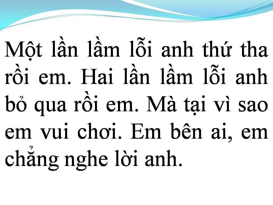Lời bài hát GHEN CHỈ VÌ YÊU