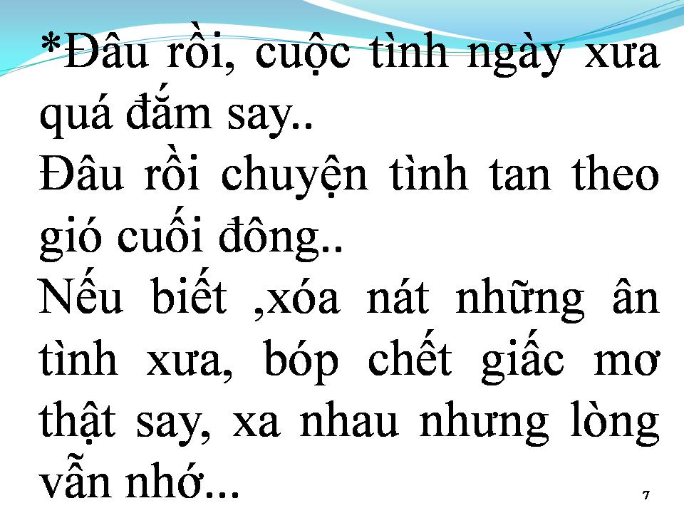 Lời bài hát GIÃ BIỆT TÌNH ANH