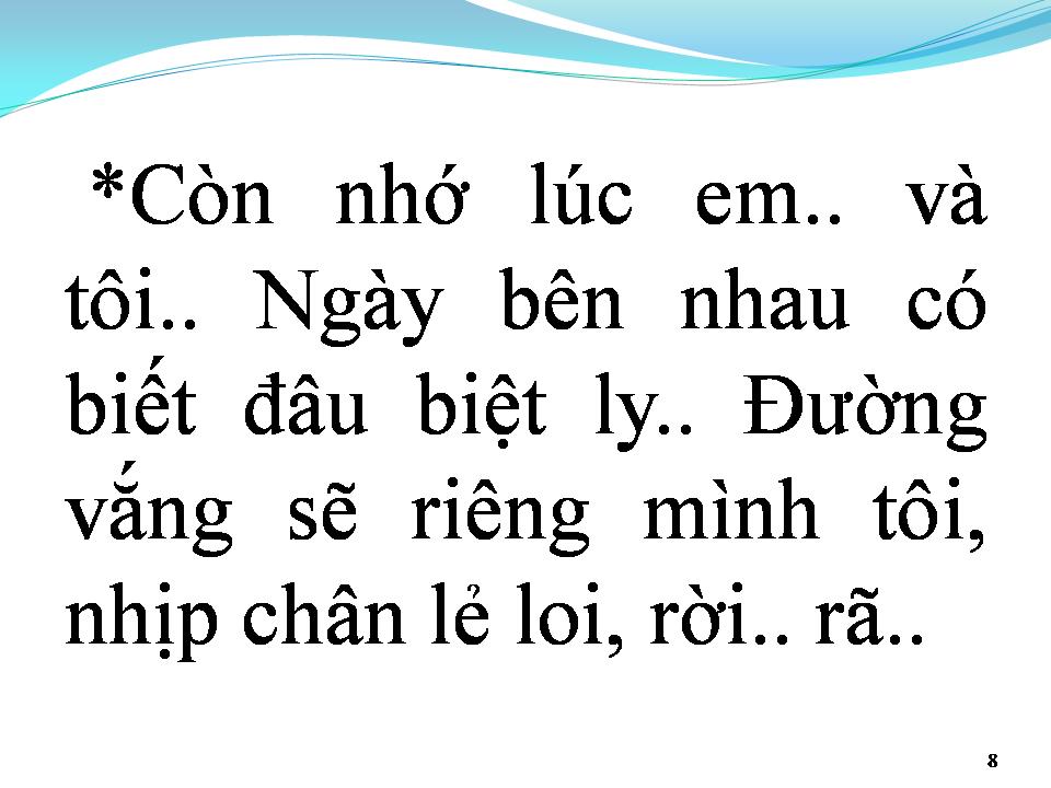 Lời bài hát GIÃ BIỆT TÌNH EM