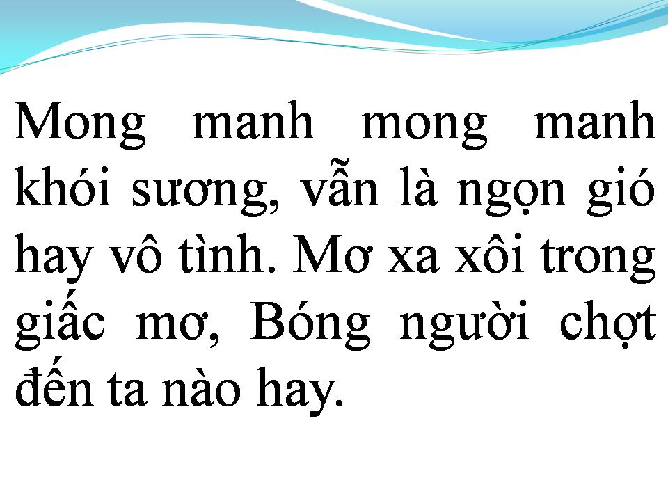 Lời bài hát GIÃ TỪ DĨ VÃNG