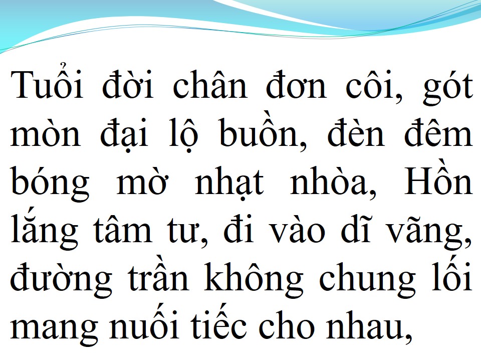 Lời bài hát GIÃ TỪ