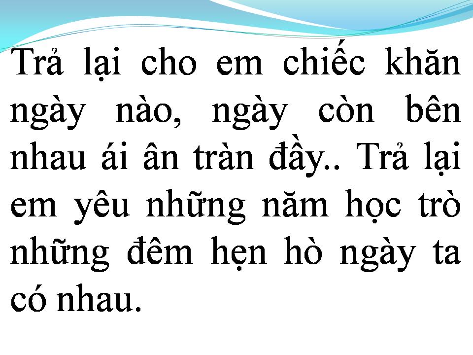 Lời bài hát GIẬN HỜN 1