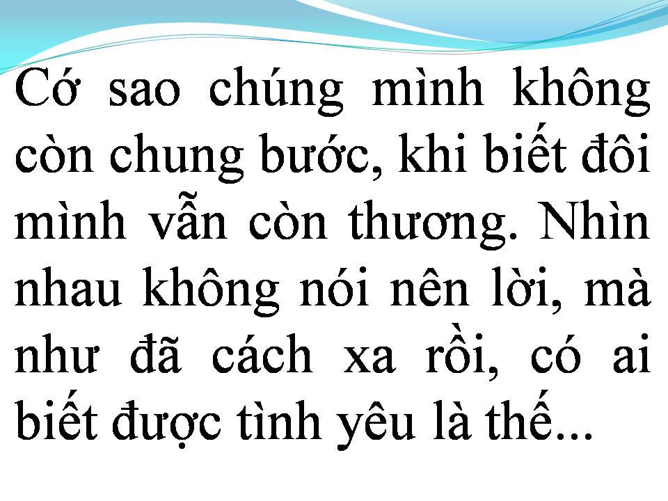Lời bài hát GIẬN HỜN 2