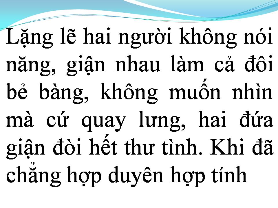 Lời bài hát GIẬN NHAU MỘT TUẦN