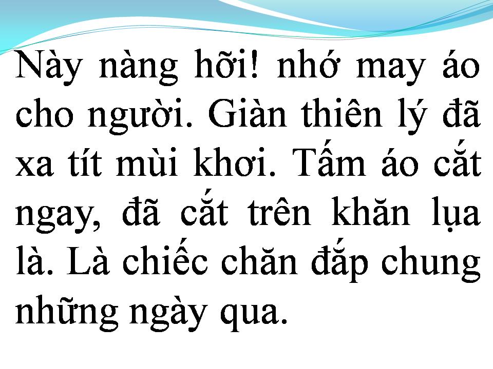 Lời bài hát GIÀN THIÊN LÝ ĐÃ XA