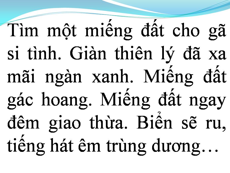 Lời bài hát GIÀN THIÊN LÝ ĐÃ XA
