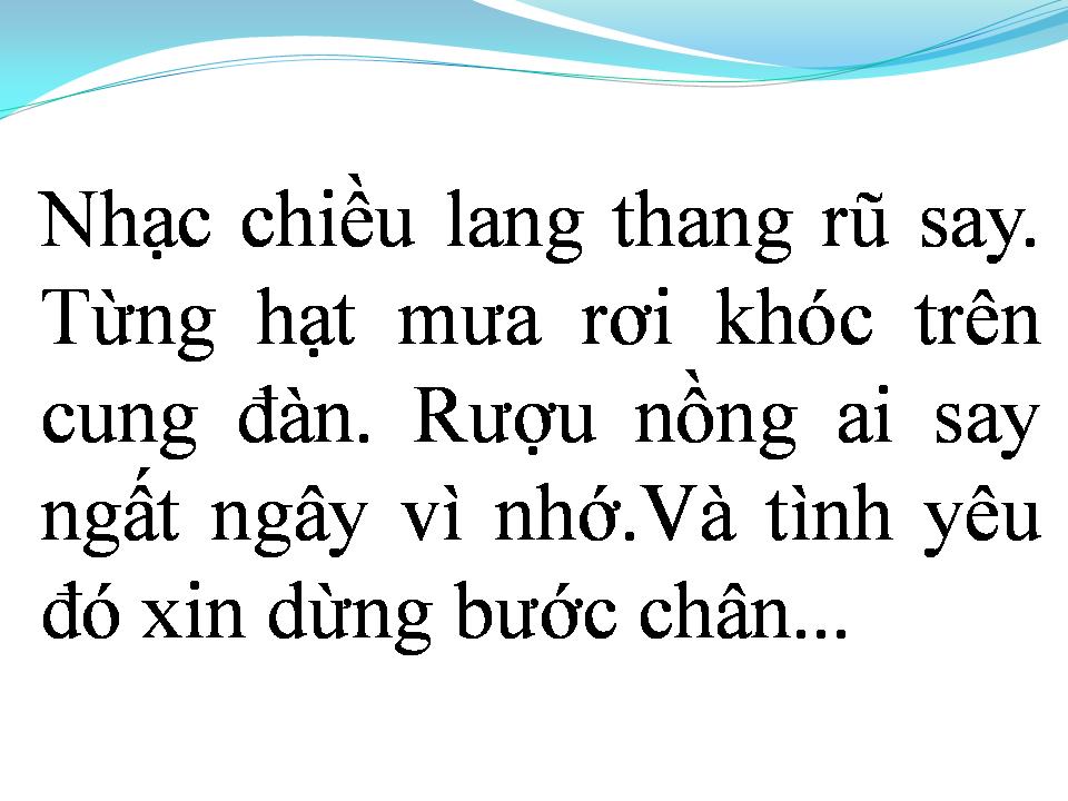 Lời bài hát GIÁNG NGỌC