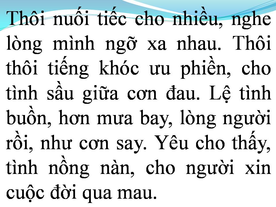Lời bài hát GIÓ CUỐN CHIỀU HÔM