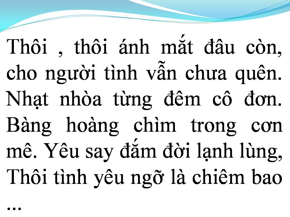 Lời bài hát GIÓ CUỐN CHIỀU HÔM