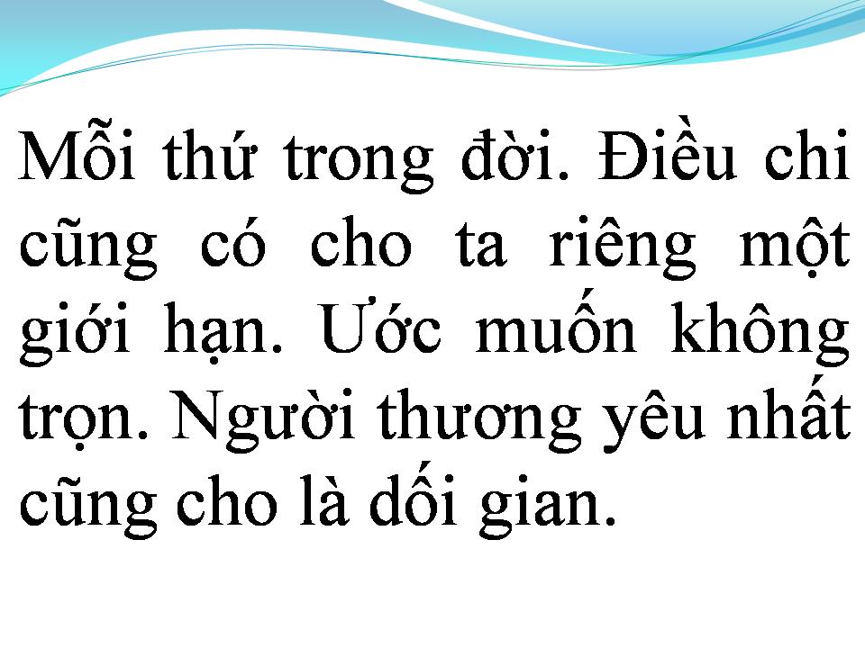 Lời bài hát GIỚI HẠN NÀO CHO CHÚNG TA