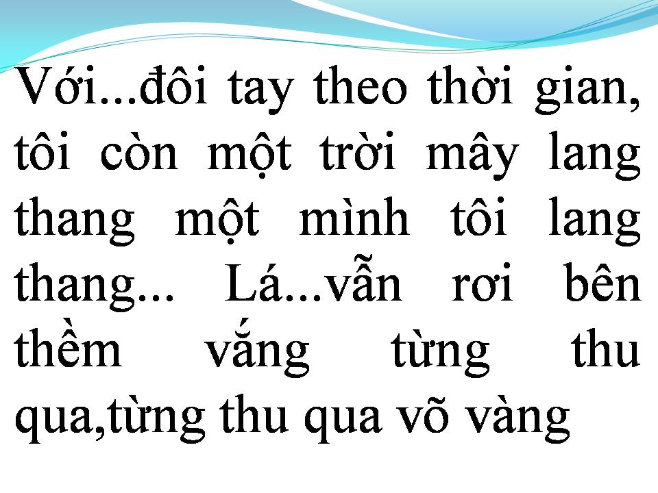 Lời bài hát GIỌT LỆ CHO NGÀN SAU