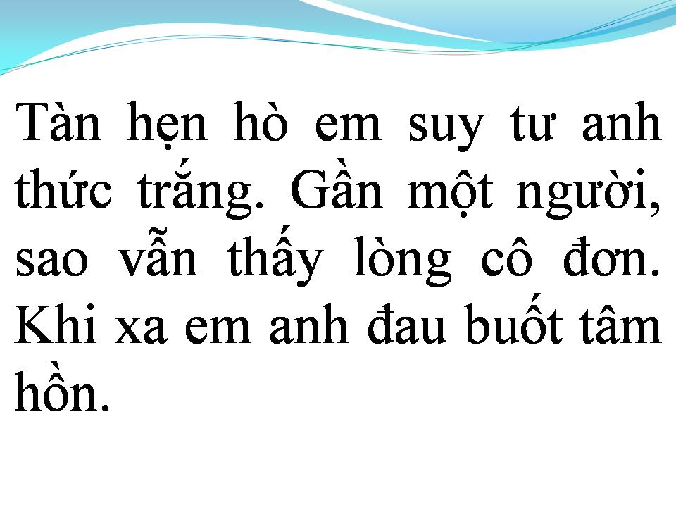 Lời bài hát GIỌT LỆ SẦU