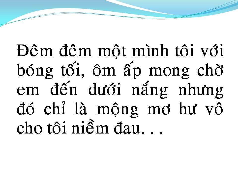 Lời bài hát GIỌT NẮNG CUỐI CHIỀU