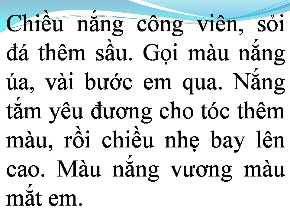 Lời bài hát GIỌT NẮNG HỒNG