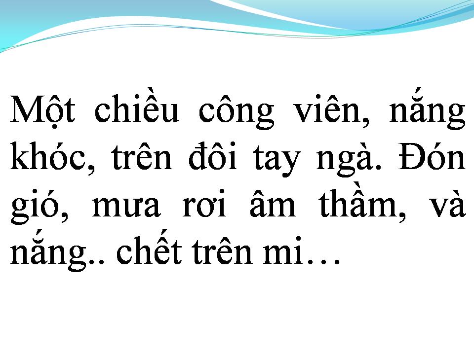 Lời bài hát GIỌT NẮNG HỒNG