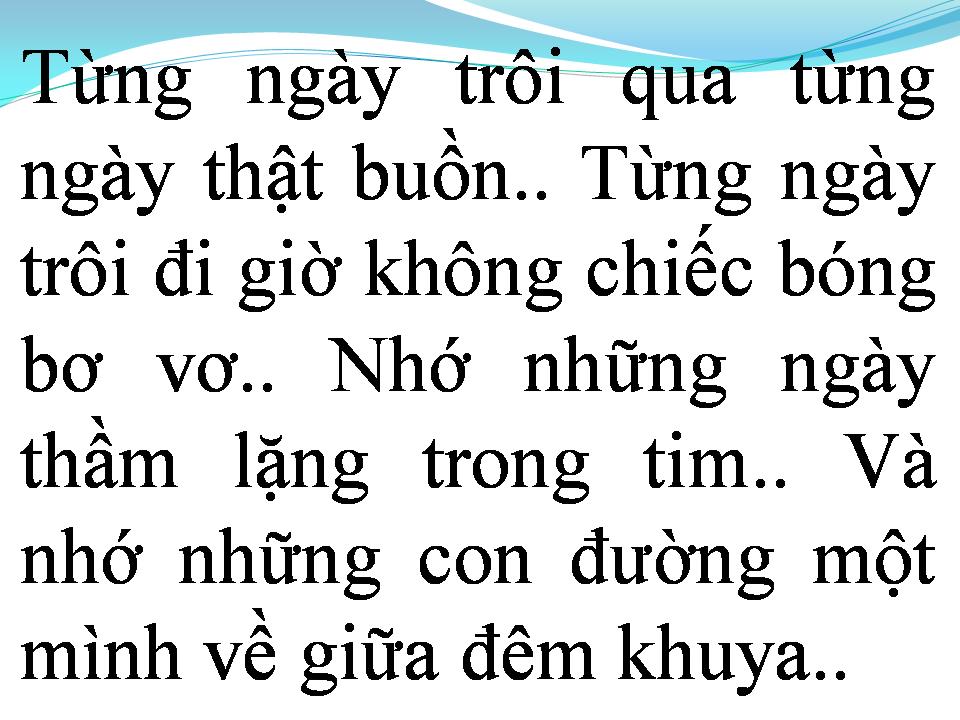 Lời bài hát GIỌT NƯỚC MẮT CHO ĐỜI