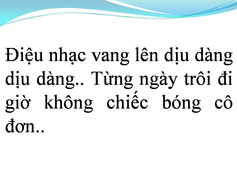 Lời bài hát GIỌT NƯỚC MẮT CHO ĐỜI
