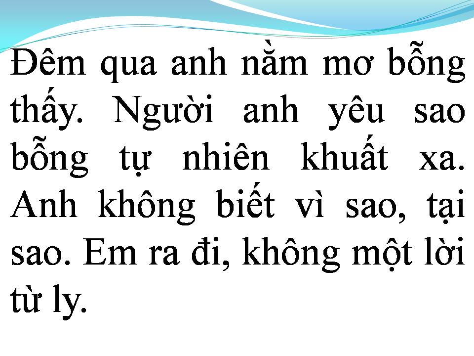 Lời bài hát GIỌT NƯỚC MẮT ĐÀN ÔNG