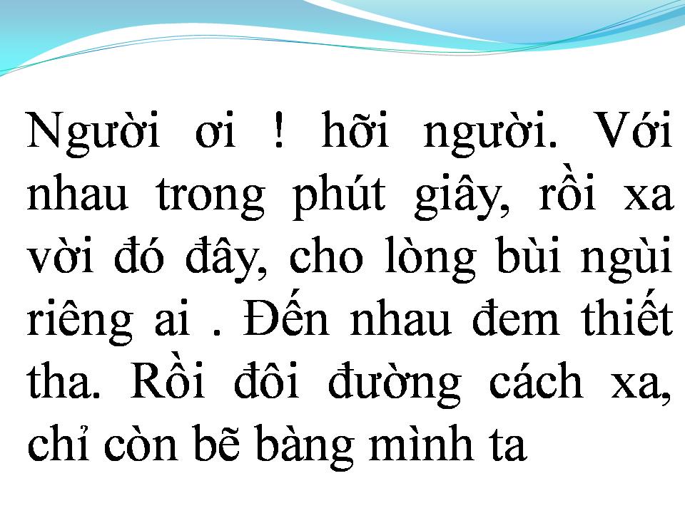 Lời bài hát GIỌT SẦU TRINH NỮ