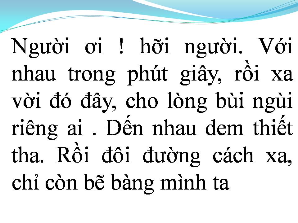 Lời bài hát GIỌT SẦU TRINH NỮ