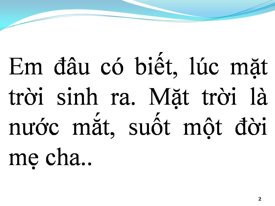 Lời bài hát GIỌT SƯƠNG TRÊN MI MẮT