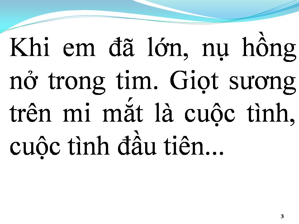 Lời bài hát GIỌT SƯƠNG TRÊN MI MẮT