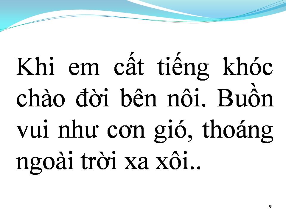 Lời bài hát GIỌT SƯƠNG TRÊN MI MẮT