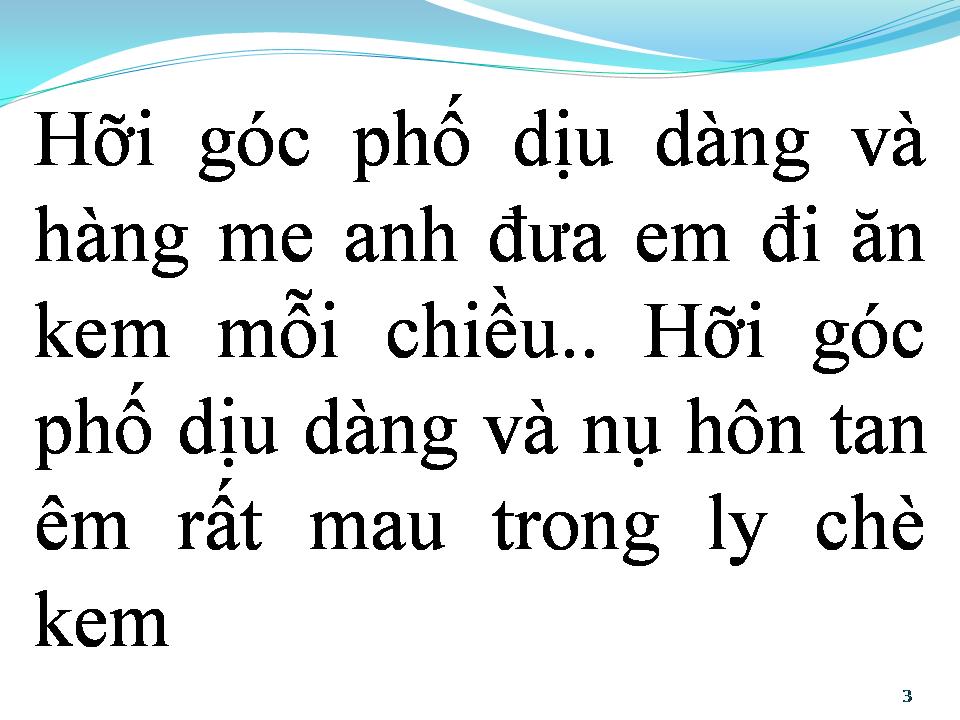 Lời bài hát GÓC PHỐ DỊU DÀNG
