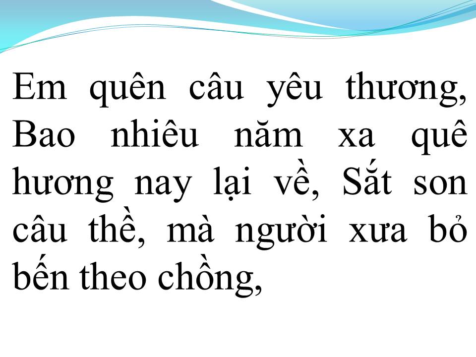Lời bài hát GỌI ĐÒ