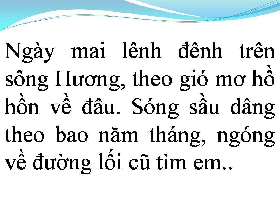 Lời bài hát GỢI GIẤC MƠ XƯA