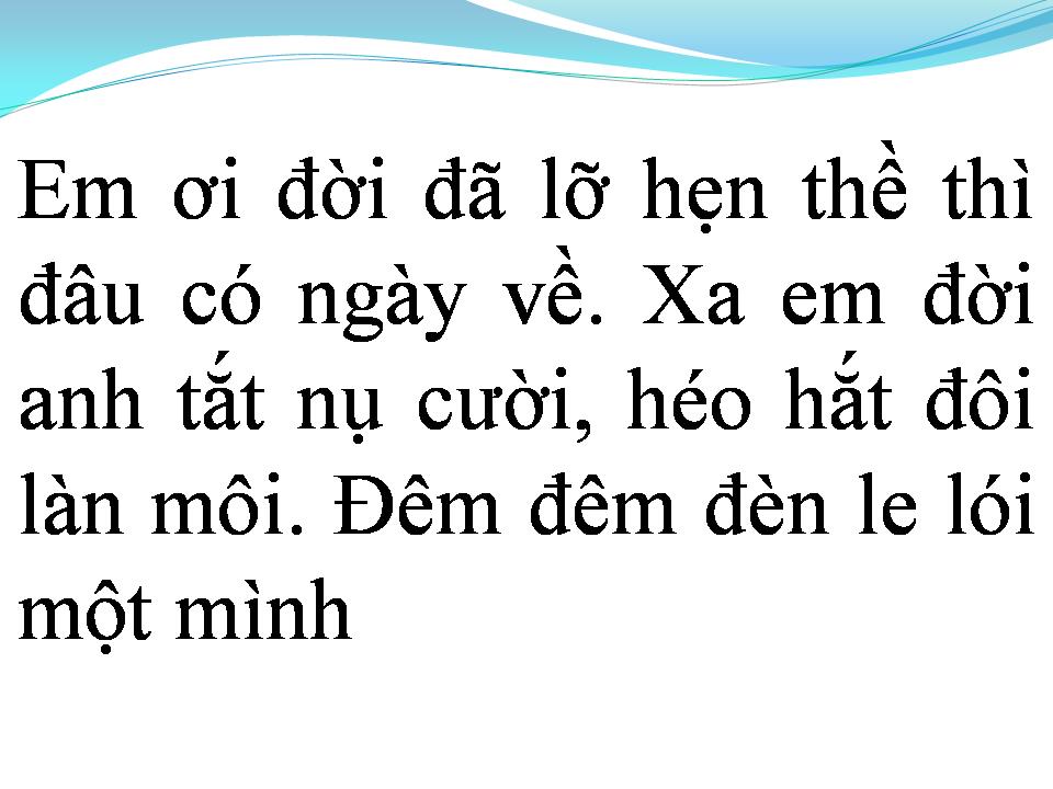 Lời bài hát GỢI GIẤC MƠ XƯA