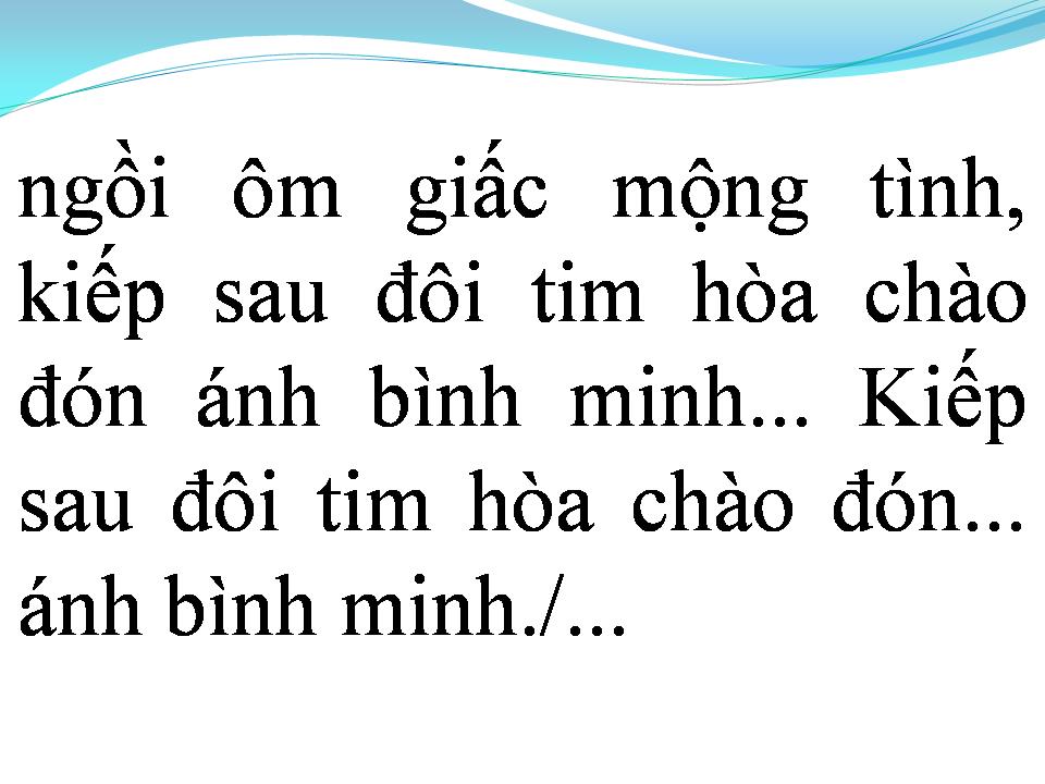 Lời bài hát GỢI GIẤC MƠ XƯA