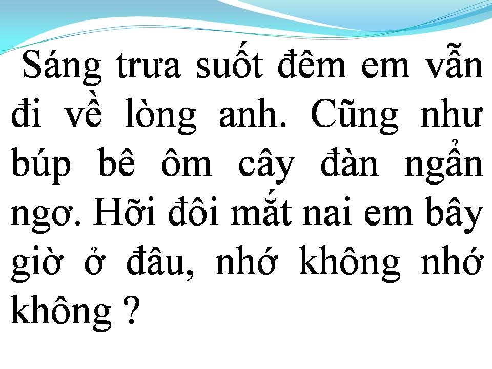 Lời bài hát GỬI ĐÔI MẮT NAI