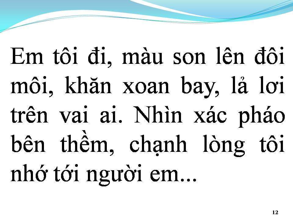 Lời bài hát GỬI NGƯỜI EM GÁI