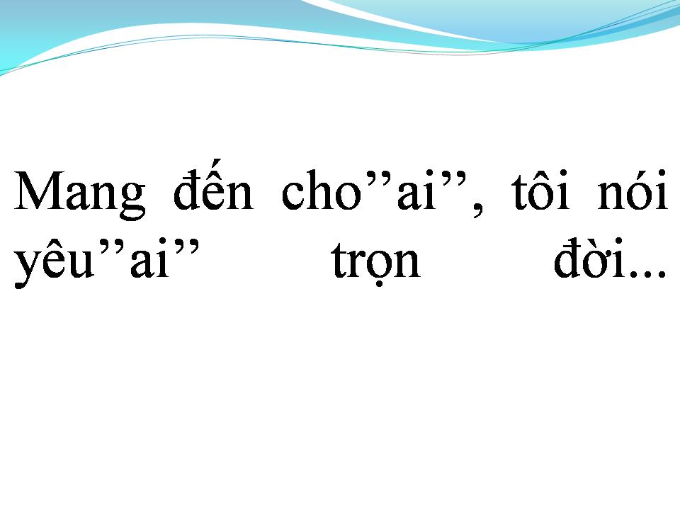 Lời bài hát GỬI NGƯỜI TÔI YÊU