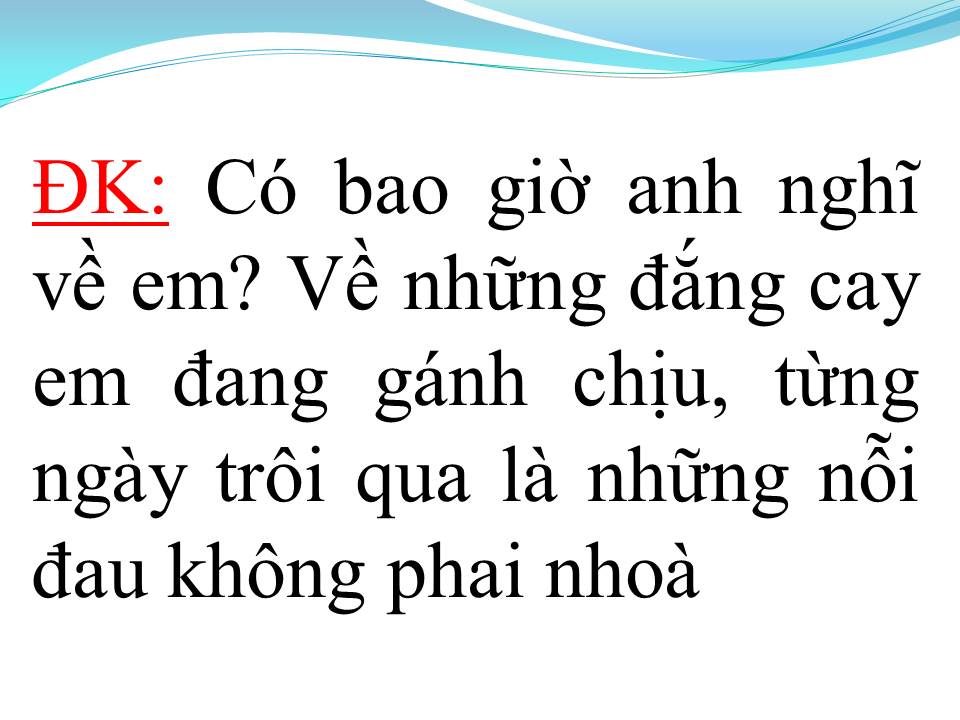 Lời bài hát ĐỂ CHO EM KHÓC 