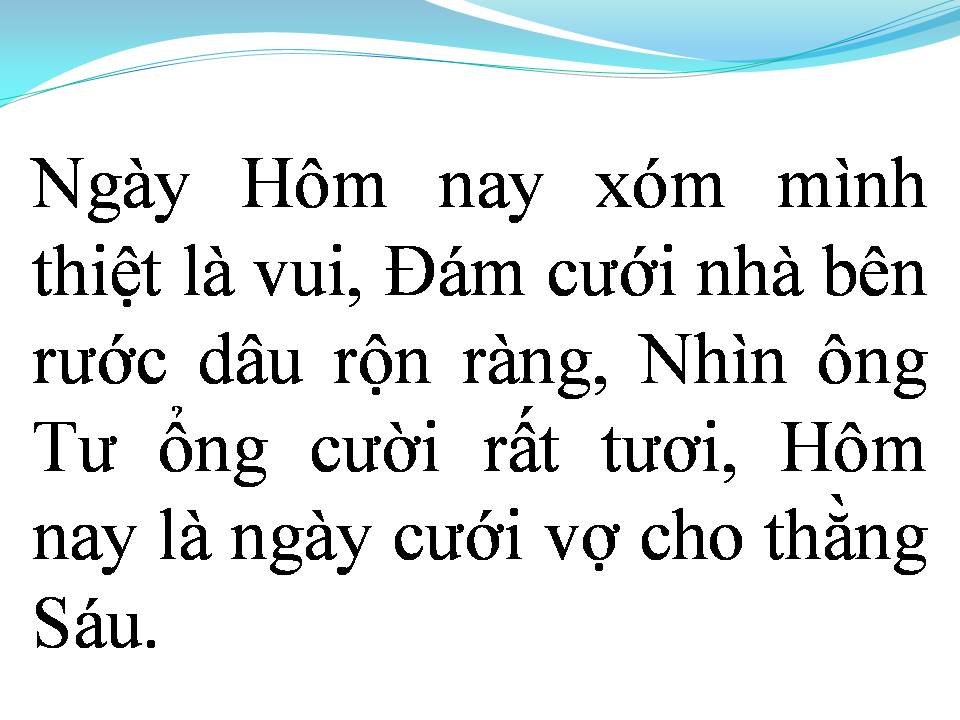 Lời bài hát ĐÁM CƯỚI MIỆT VƯỜN