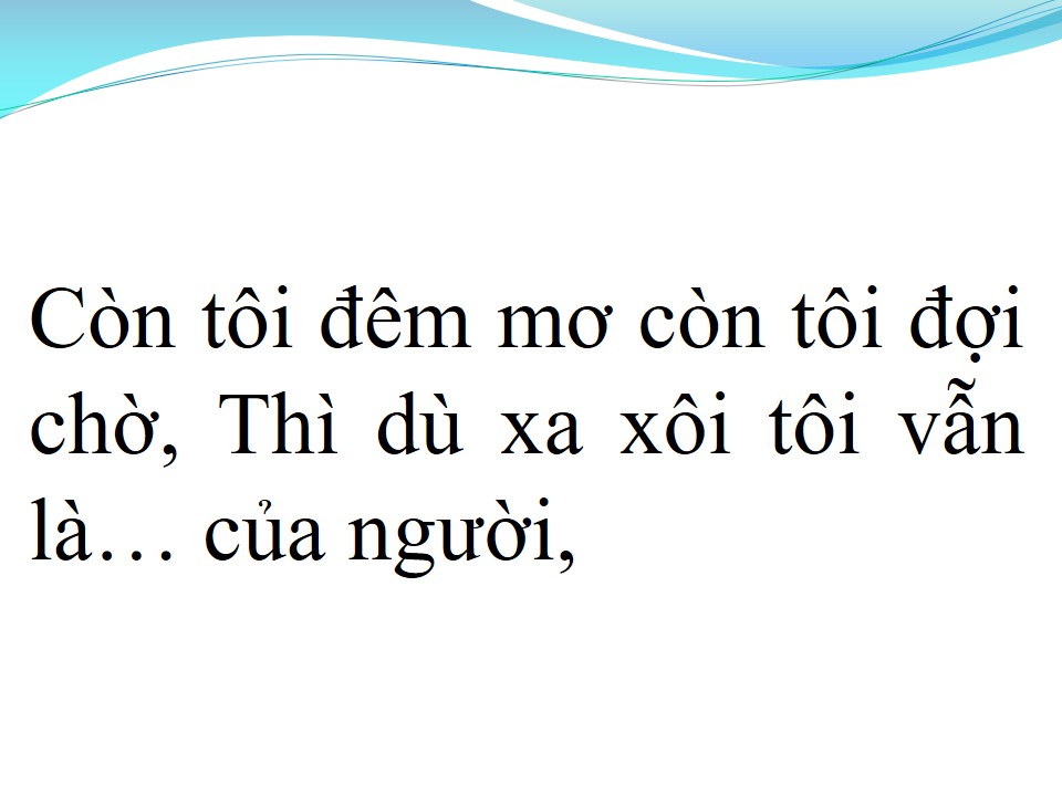 Lời bài hát ĐÊM TÂM SỰ