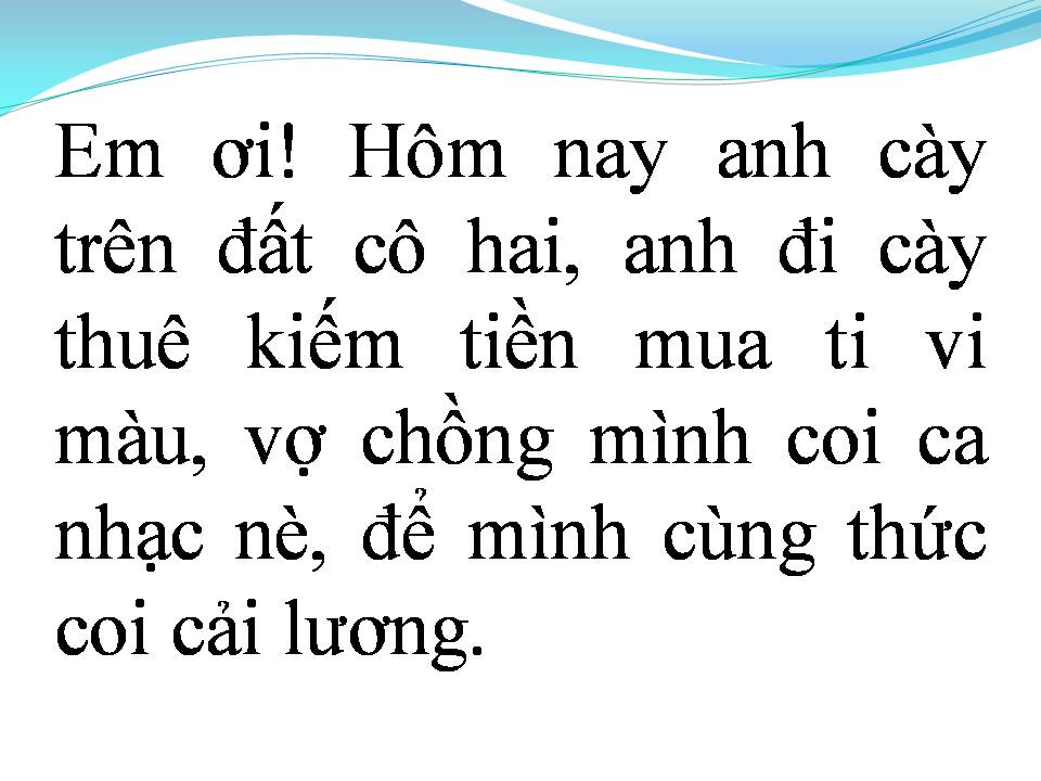 Lời bài hát ĐI CÀY