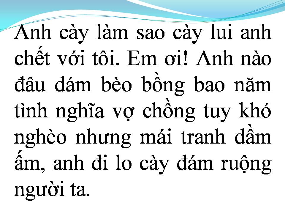 Lời bài hát ĐI CÀY