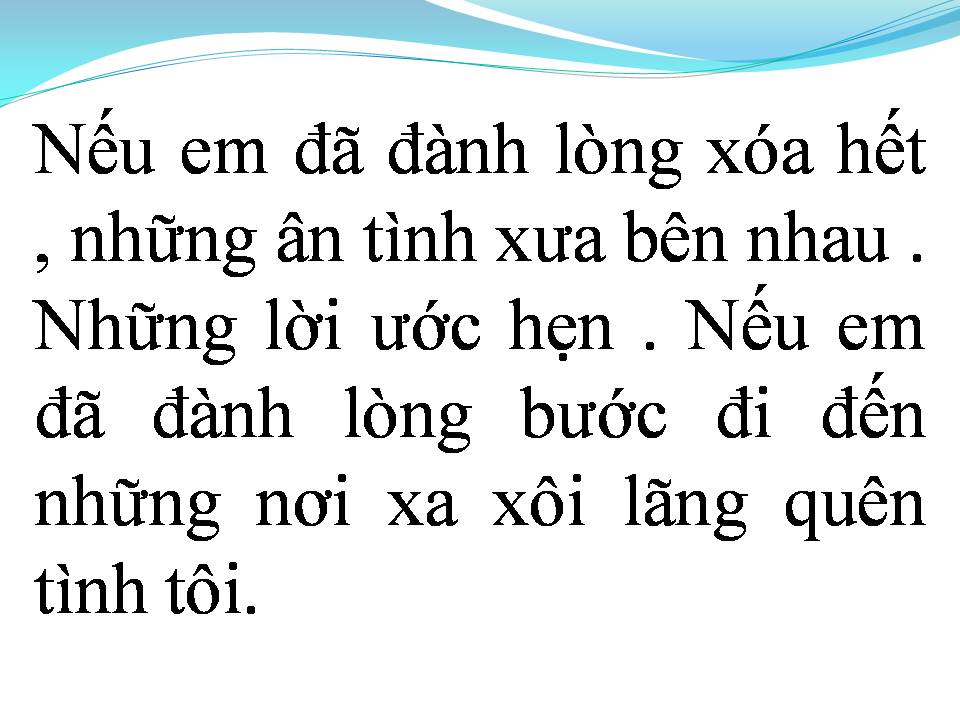 Lời bài hát DĨ VÃNG NHẠT NHÒA