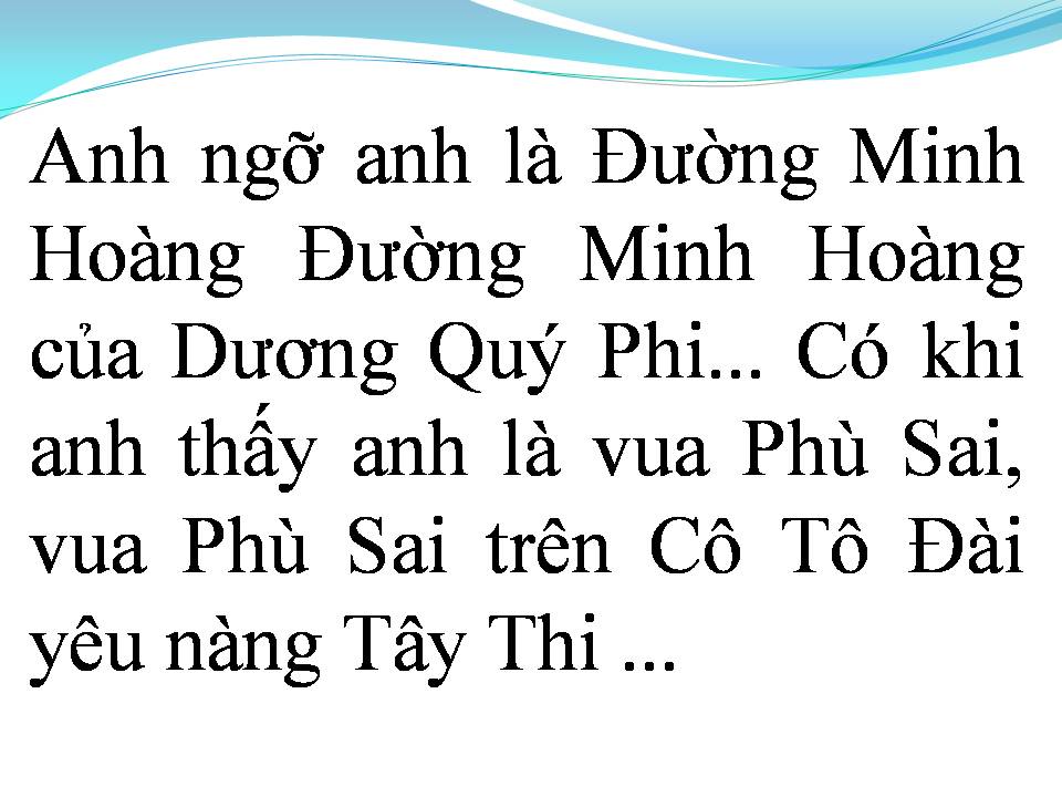Lời bài hát DIỄM TÌNH