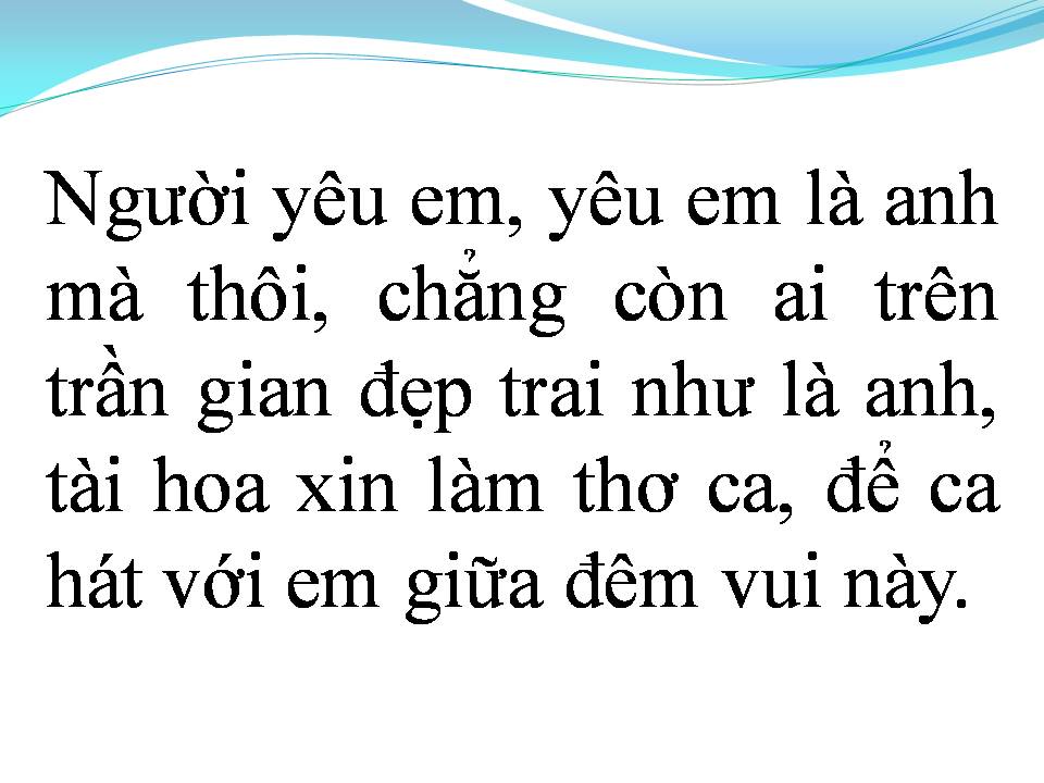 Lời bài hát ĐIỆU NHẠC VUI