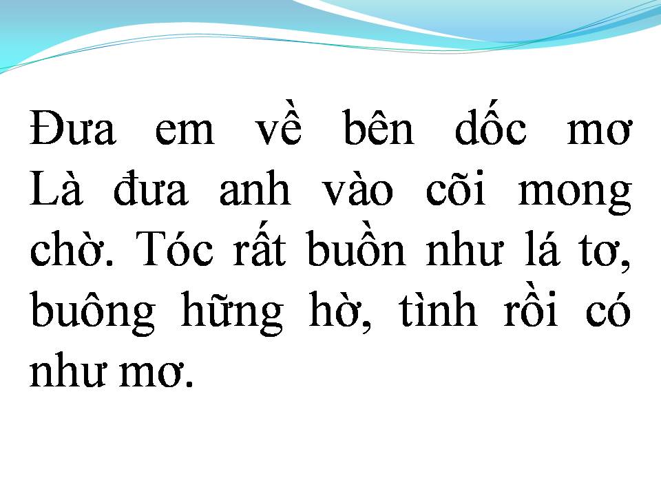 Lời bài hát DỐC MƠ