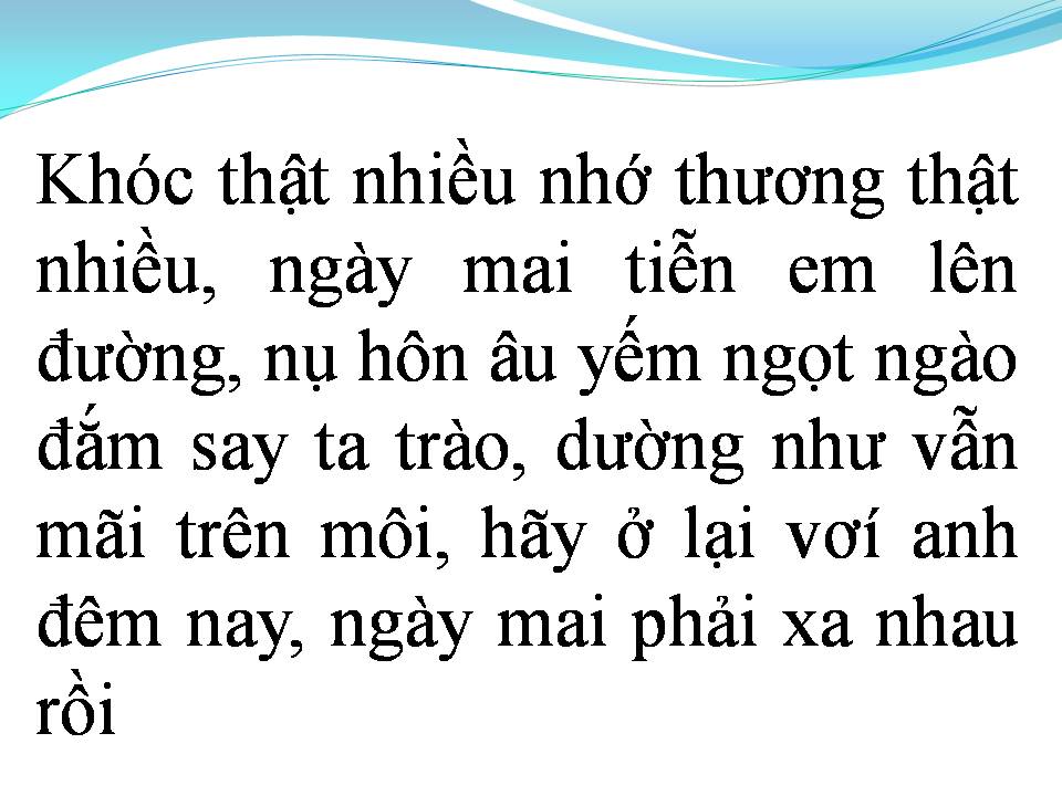Lời bài hát ĐỢI EM